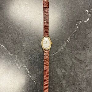 Vintage Timex Leather Watch